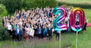 gruppenbild jubiläumsfeier